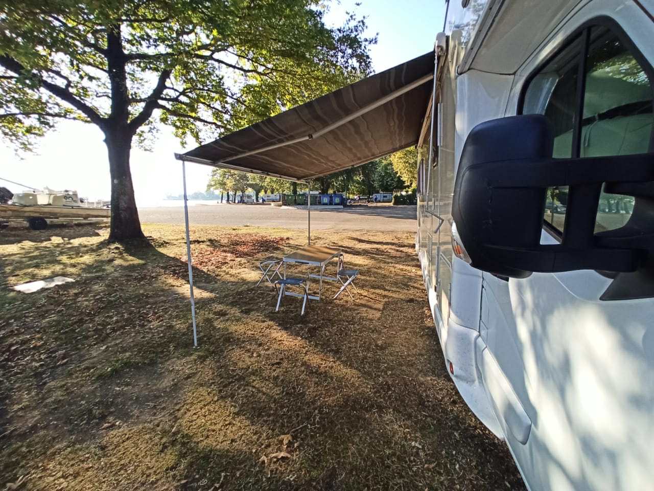 Dinette and cab view